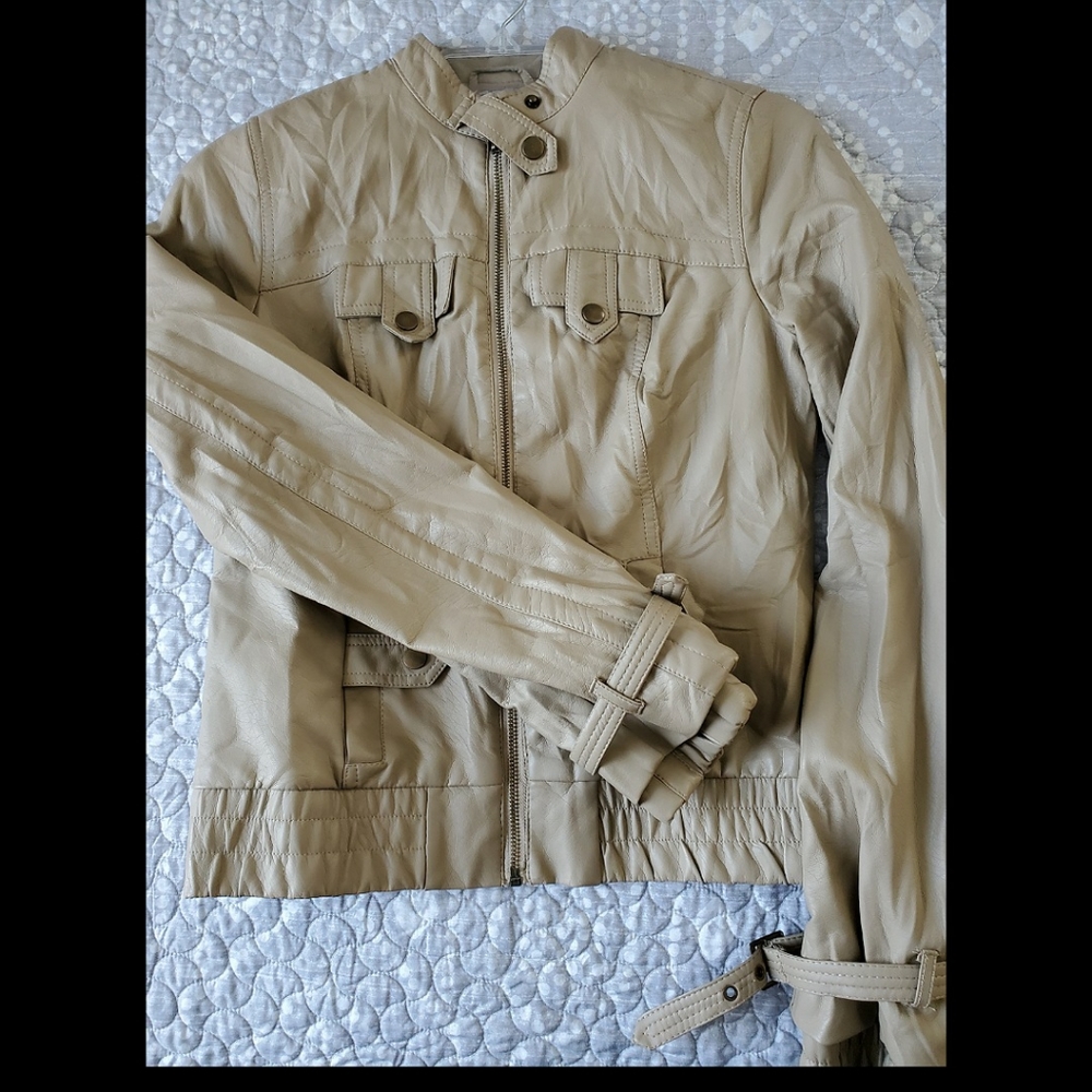 Arden B Faux Leather Jacket